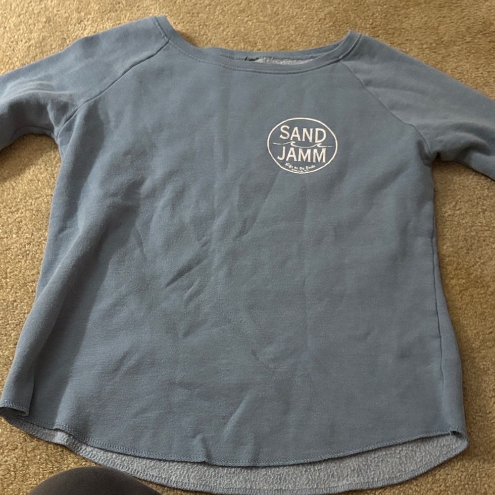 Kids Blue Long Sleeve Shirt